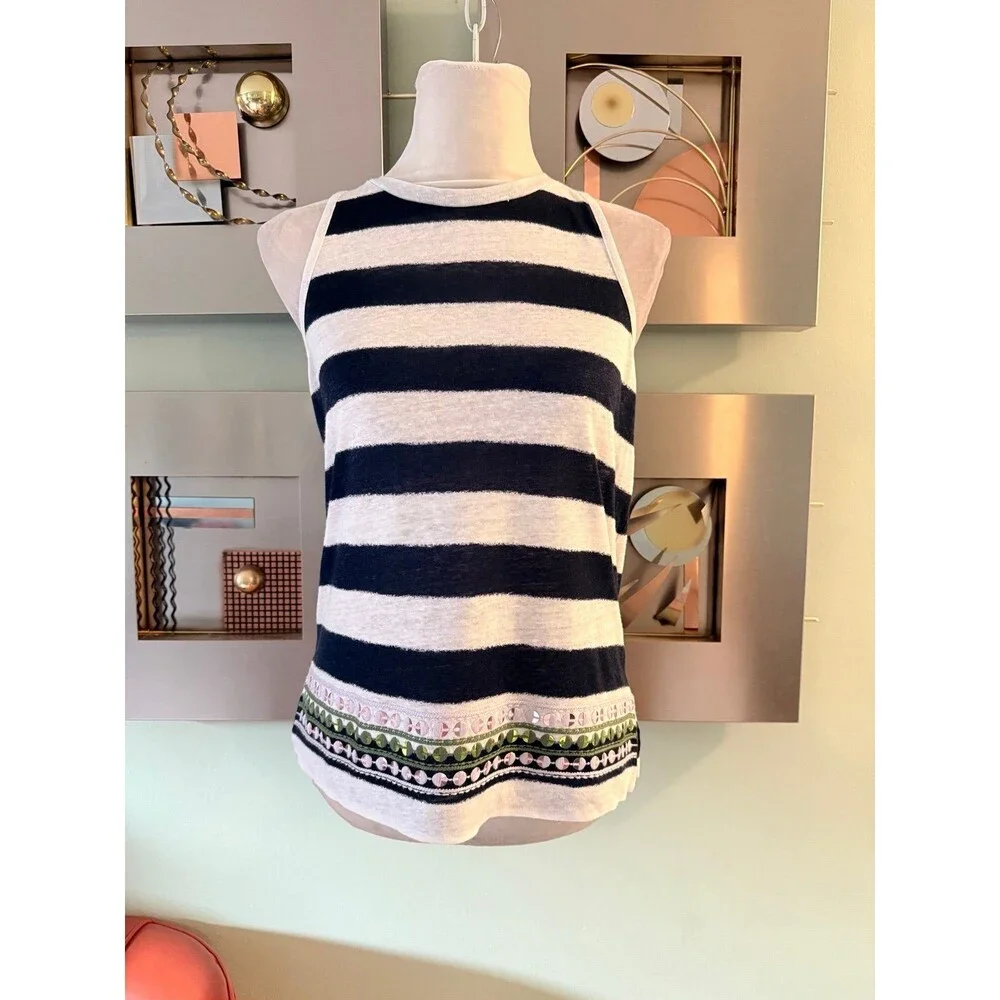 Tory Burch linen top